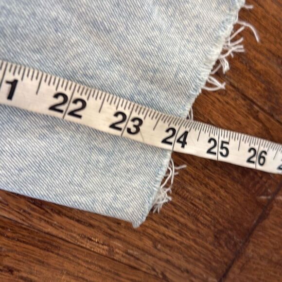 Abercrombie & Fitch the skinny high rise distressed knee jeans 27/4 short - Picture 6 of 12